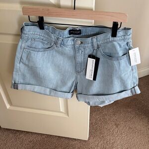 Banana Republic Light Blue Rolled Cuff Denim Shorts New with tags